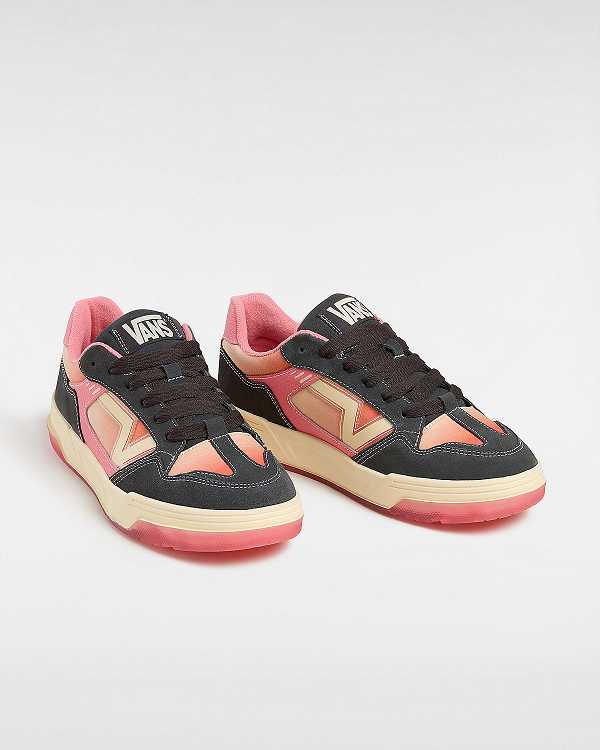 Orange Women Vans Upland Vintage Leather Sneakers Canada | VN3276594