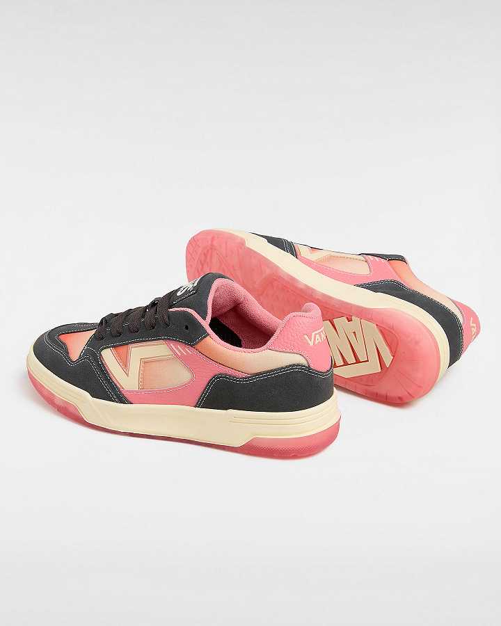 Orange Women Vans Upland Vintage Leather Sneakers Canada | VN3276594
