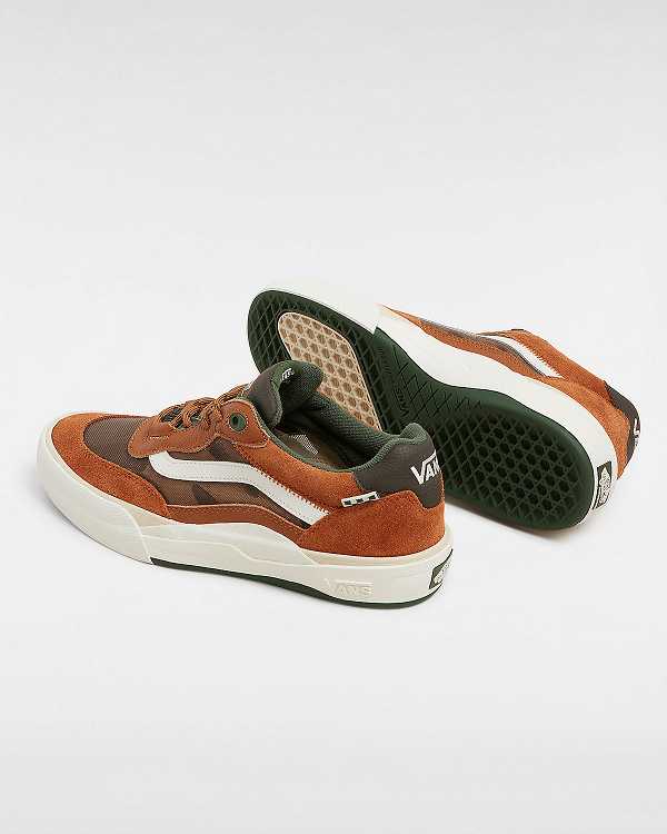 Orange Women Vans Wayvee Skate Shoes Canada | VN1347928