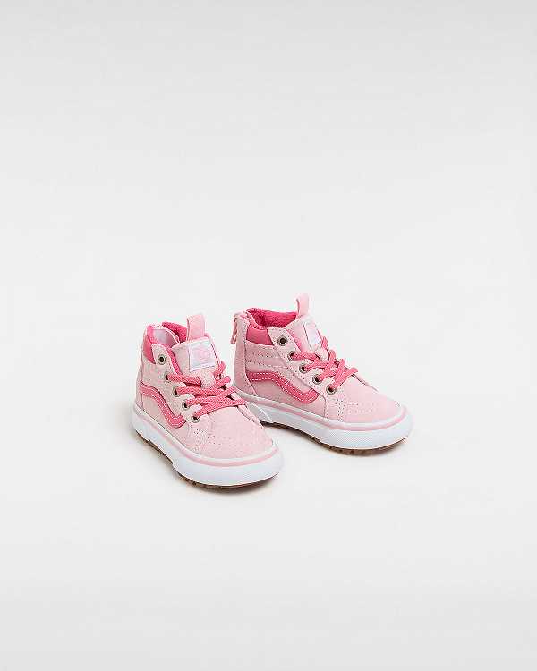 Pink Kids' Vans MTE Sk8-Hi Zip (1-4 Years) Sneakers Canada | VN3764521