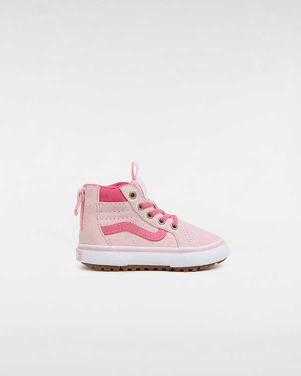 Pink Kids\' Vans MTE Sk8-Hi Zip (1-4 Years) Sneakers Canada | VN3764521