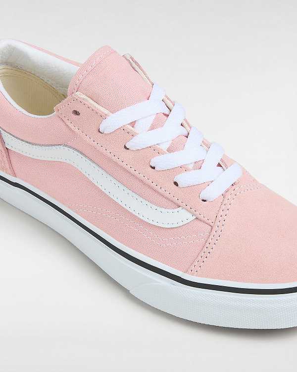 Pink Kids' Vans Old Skool (8-14 Years) Sneakers Canada | VN6385291