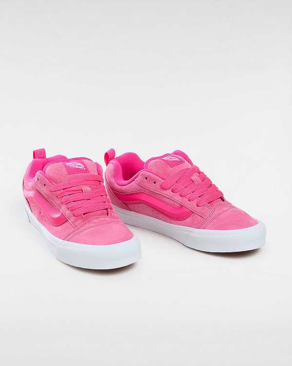 Pink Men Vans Knu Skool Skate Shoes Canada | VN5263094