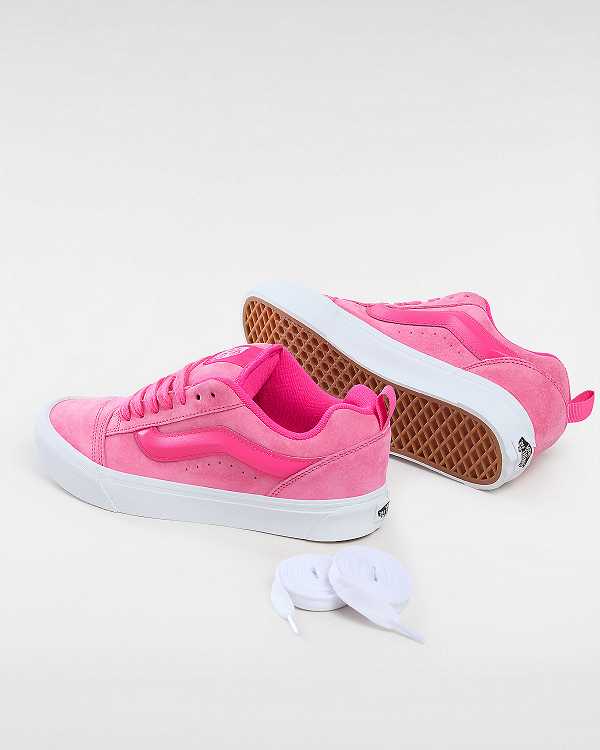 Pink Men Vans Knu Skool Skate Shoes Canada | VN5263094