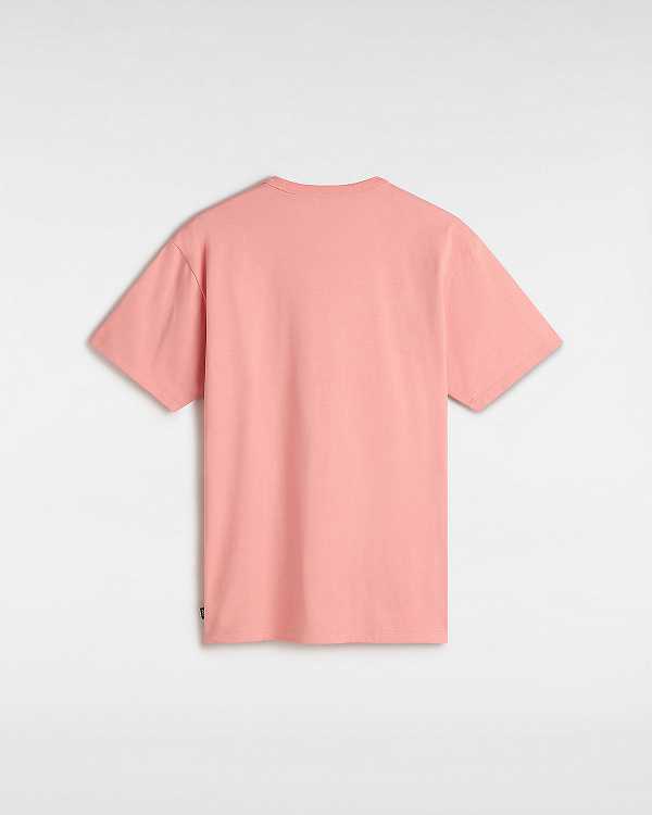 Pink Men Vans Off The Wall II T Shirts Canada | VN3204189