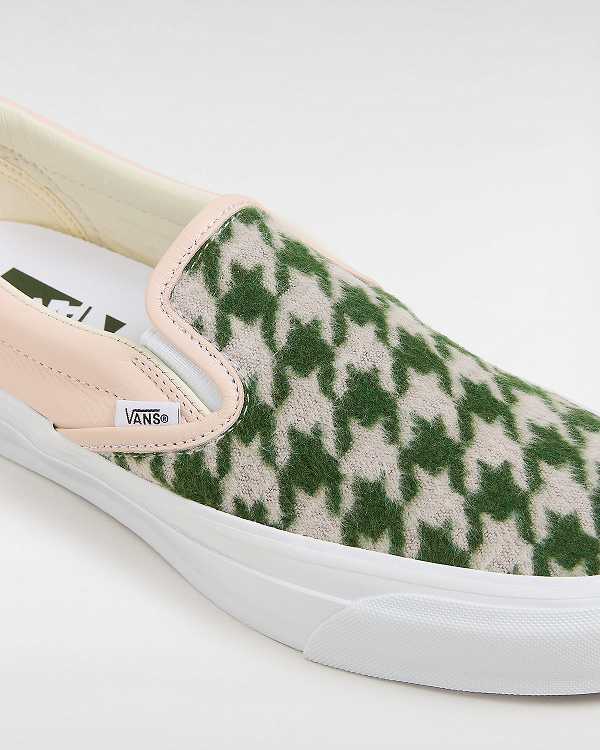Pink Men Vans Premium 98 Slip On Shoes Canada | VN5214837