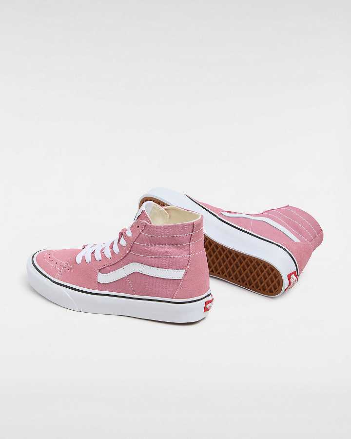 Pink Men Vans Sk8-Hi Tapered Sneakers Canada | VN1675923