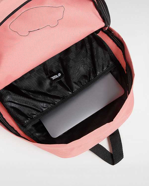 Pink Unisex Vans Old Skool Classic Backpacks Canada | VN4392715