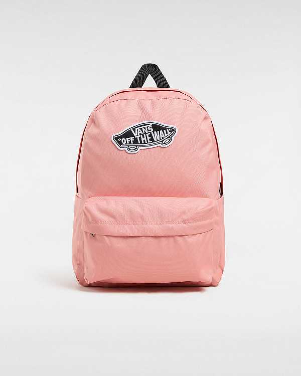 Pink Unisex Vans Old Skool Classic Backpacks Canada | VN4392715