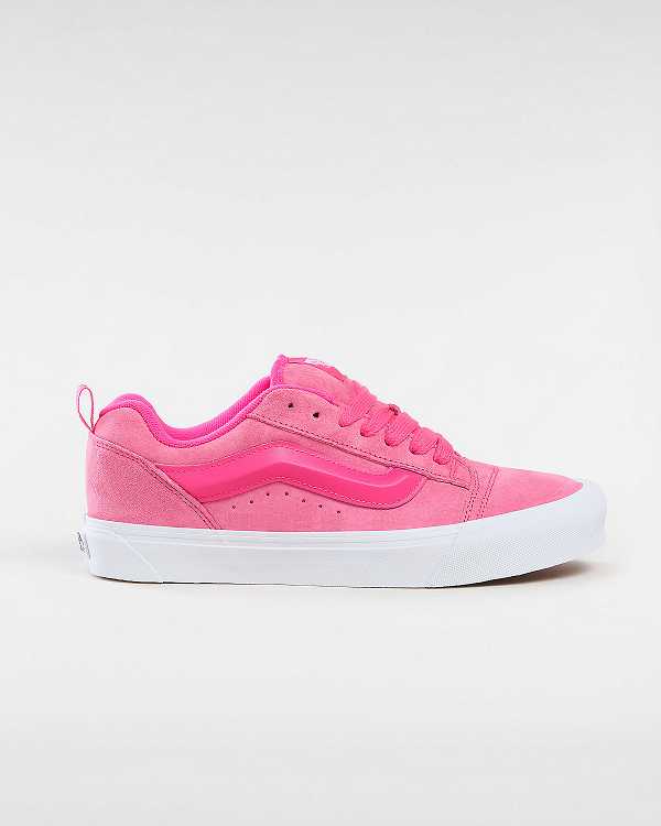 Pink Women Vans Knu Skool Skate Shoes Canada | VN0625394