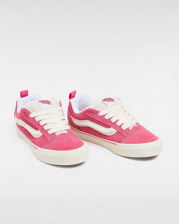 Pink Women Vans Knu Skool Sneakers Canada | VN4508167