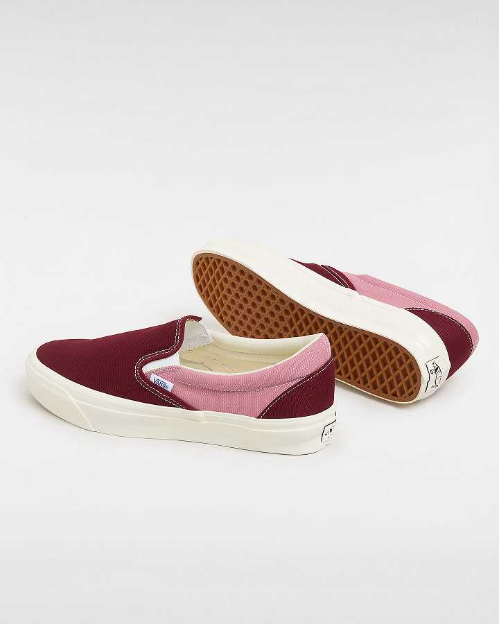 Pink Women Vans Premium 98 Slip On Shoes Canada | VN9234056