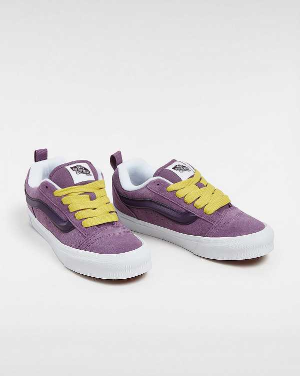 Purple Men Vans Knu Skool Sneakers Canada | VN0274863