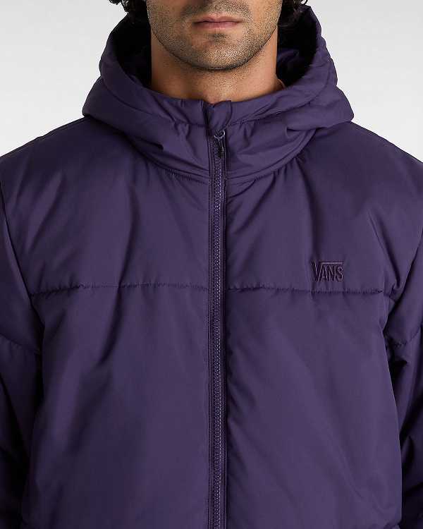 Purple Men Vans MTE Norris Puffer Jacket Canada | VN0734168