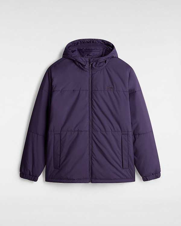 Purple Men Vans MTE Norris Puffer Jacket Canada | VN0734168