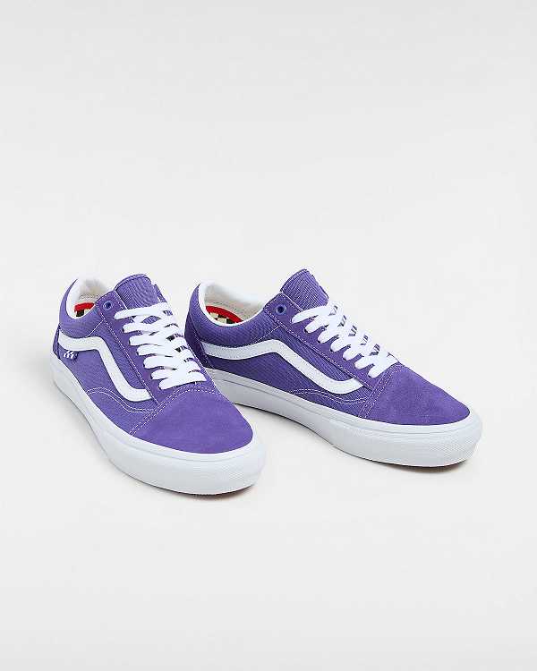Purple Men Vans Old Skool Skate Shoes Canada | VN1537028