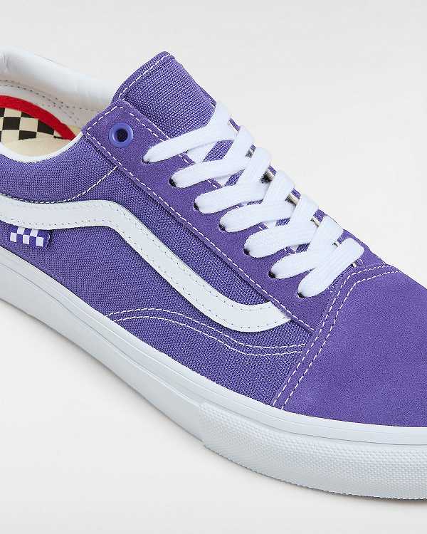 Purple Men Vans Old Skool Skate Shoes Canada | VN1537028