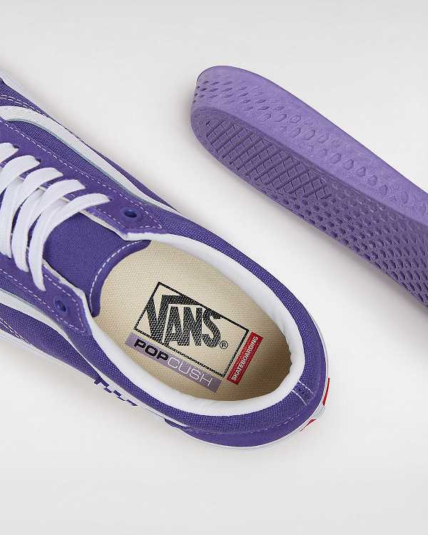 Purple Men Vans Old Skool Skate Shoes Canada | VN1537028