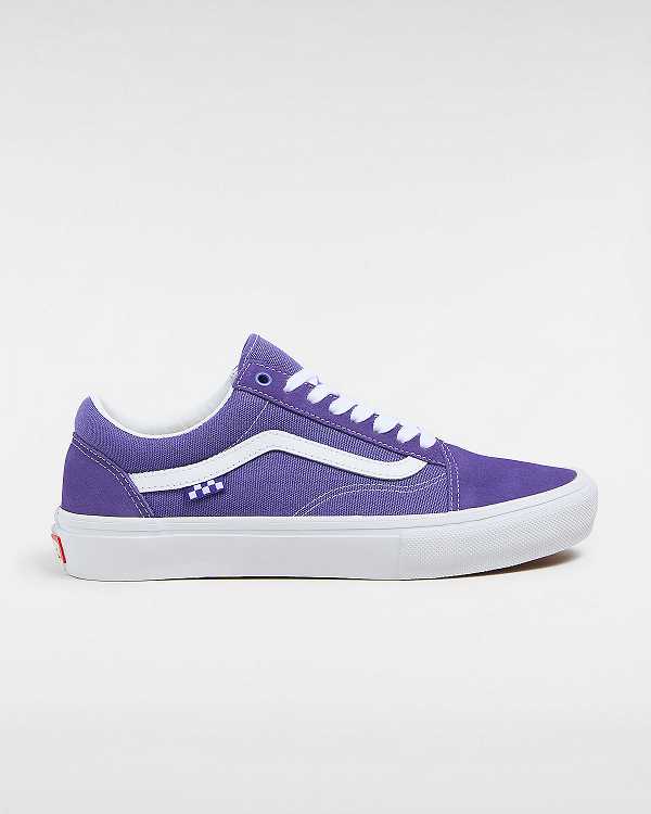 Purple Men Vans Old Skool Skate Shoes Canada | VN1537028