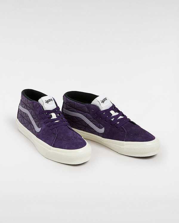 Purple Men Vans Premium Sk8-Mid 83 Sneakers Canada | VN6740281