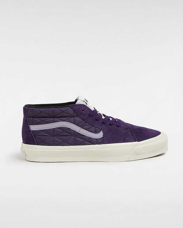 Purple Men Vans Premium Sk8-Mid 83 Sneakers Canada | VN6740281