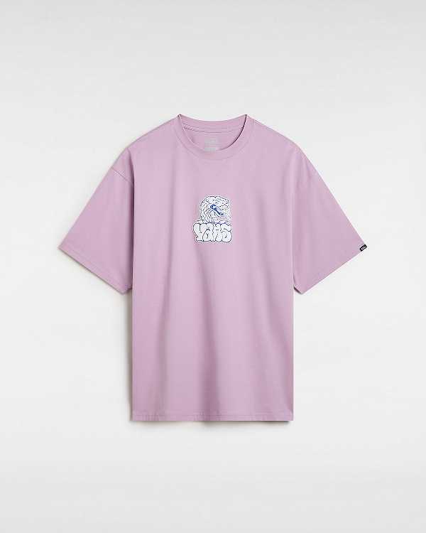 Purple Men Vans Rattler T Shirts Canada | VN0427695