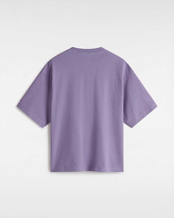 Purple Men Vans Skate Clay T Shirts Canada | VN4251673