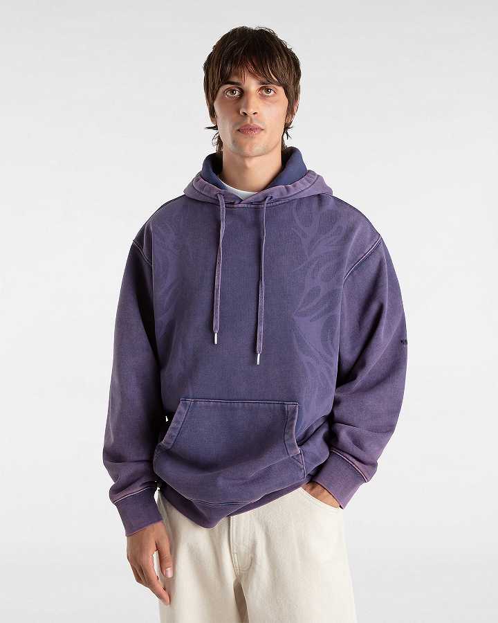 Purple Men Vans Skate Tribal Hoodie Canada | VN3061258