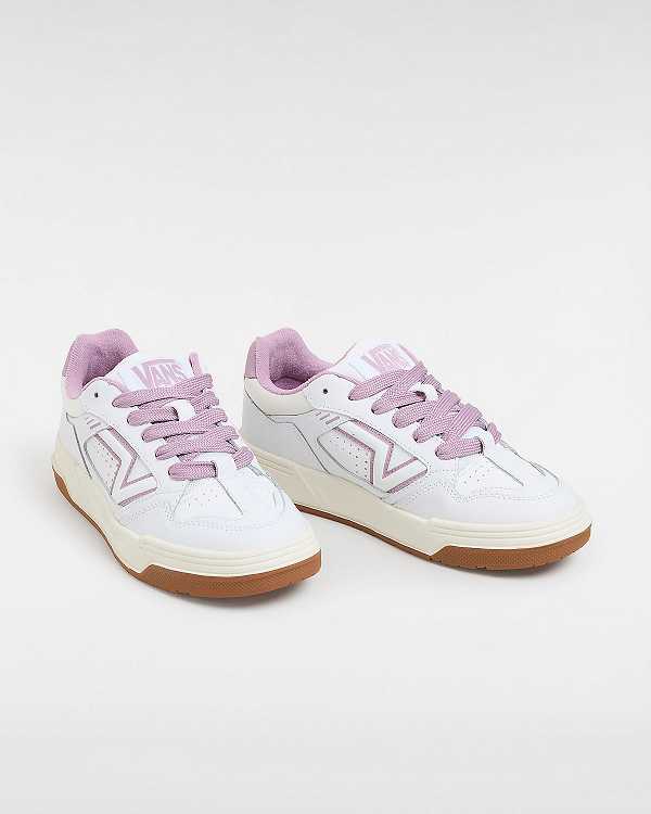 Purple Men Vans Upland Vintage Leather Sneakers Canada | VN2687405