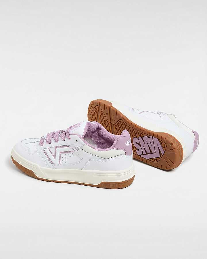 Purple Men Vans Upland Vintage Leather Sneakers Canada | VN2687405