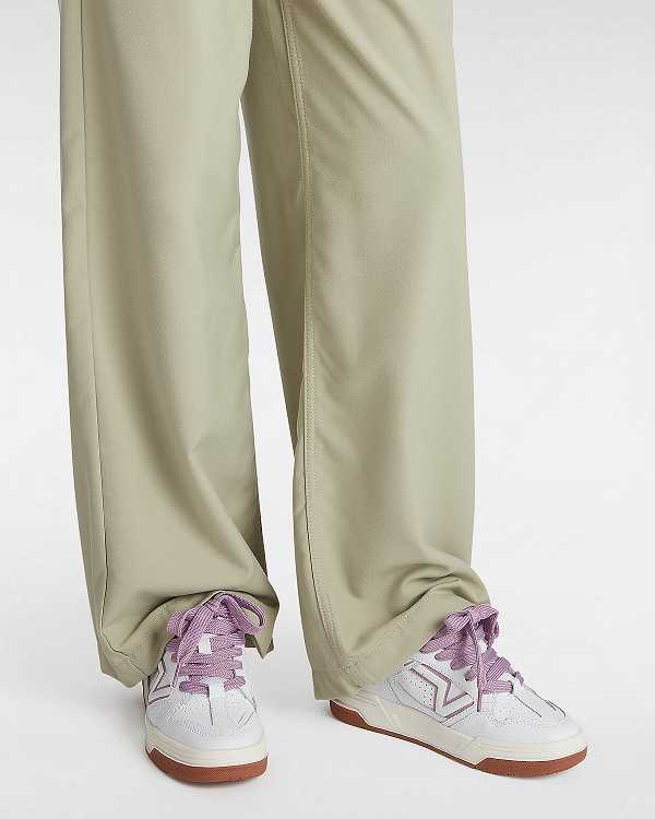 Purple Men Vans Upland Vintage Leather Sneakers Canada | VN2687405
