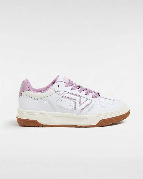 Purple Men Vans Upland Vintage Leather Sneakers Canada | VN2687405