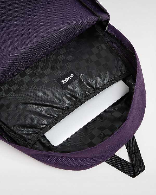 Purple Unisex Vans Old Skool Backpacks Canada | VN3165942