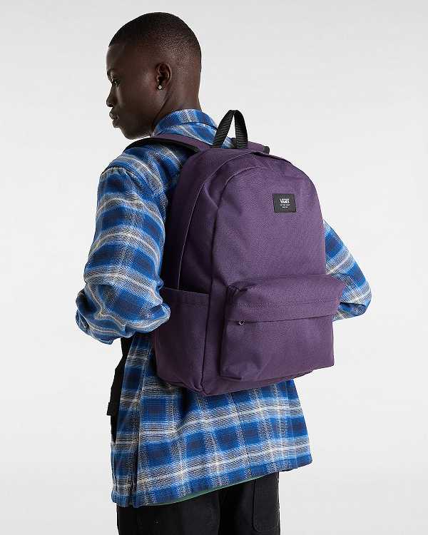 Purple Unisex Vans Old Skool Backpacks Canada | VN3165942