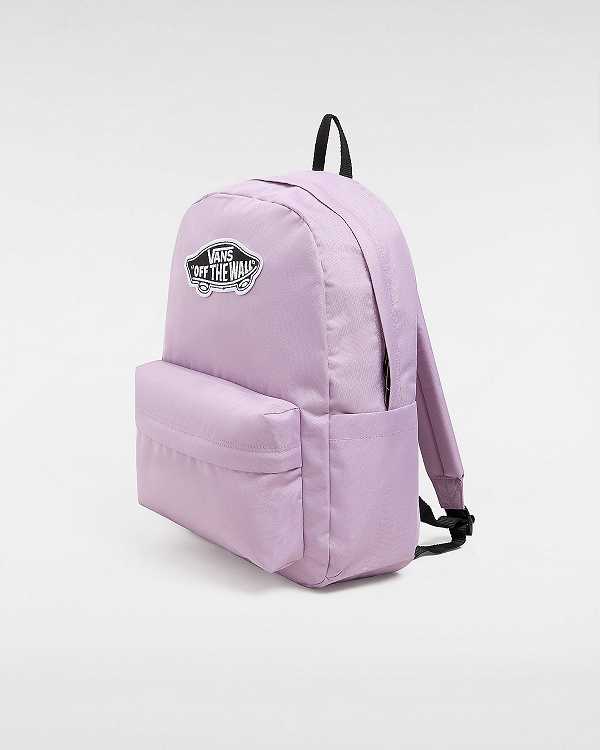 Purple Unisex Vans Old Skool Classic Backpacks Canada | VN9354218