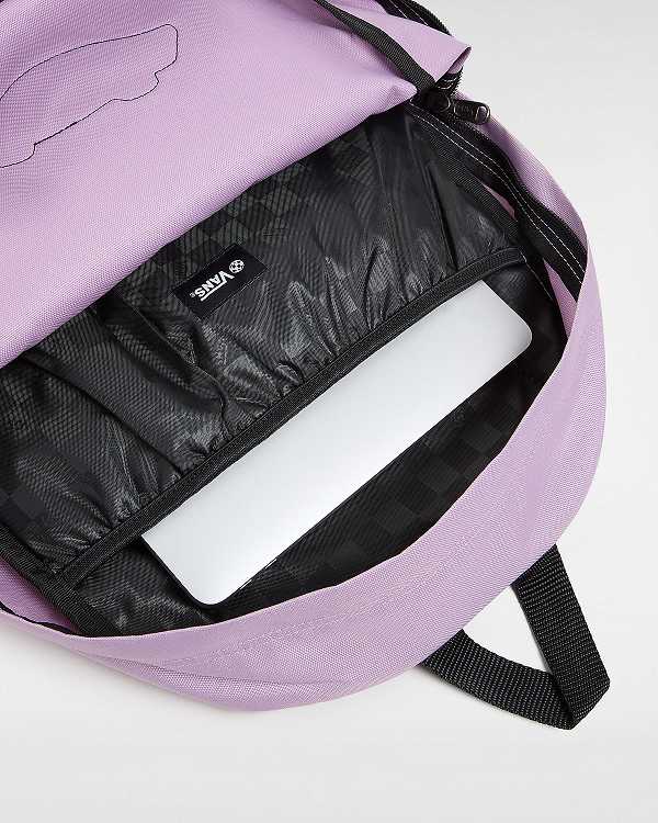 Purple Unisex Vans Old Skool Classic Backpacks Canada | VN9354218