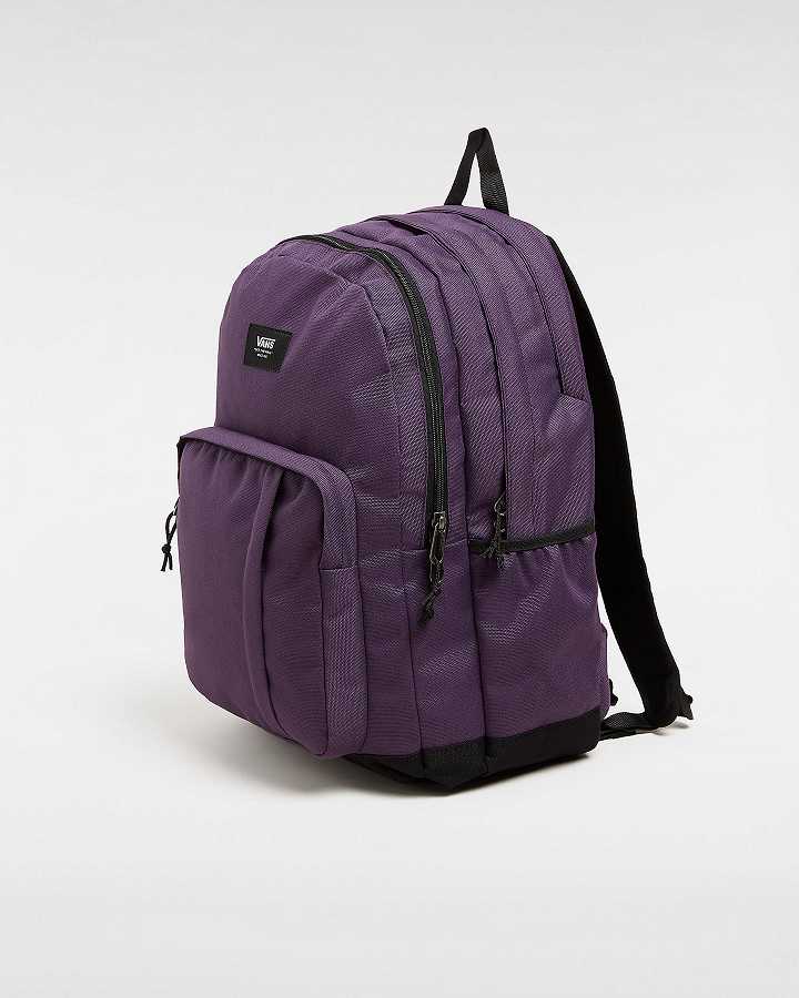 Purple Unisex Vans Old Skool Trek Backpacks Canada | VN2683450