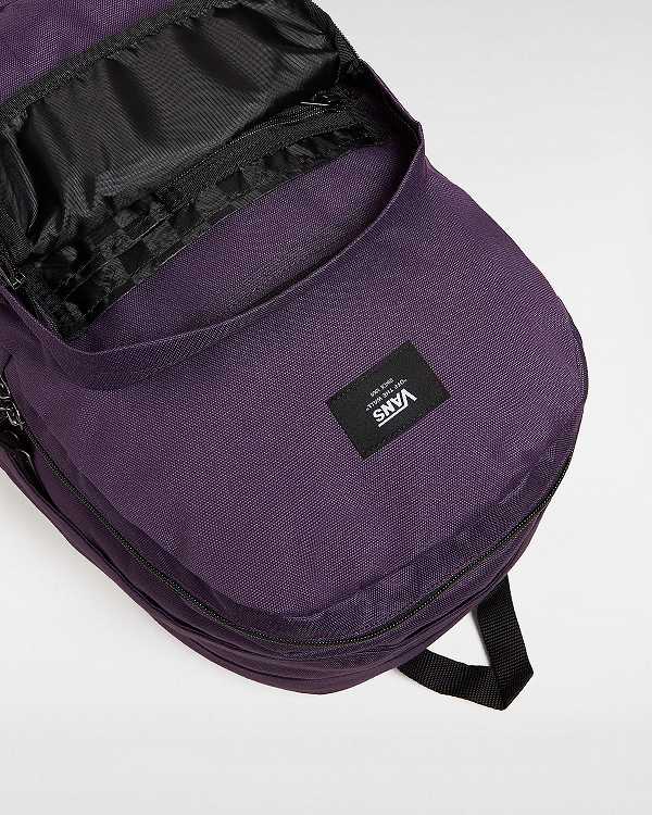 Purple Unisex Vans Old Skool Trek Backpacks Canada | VN2683450