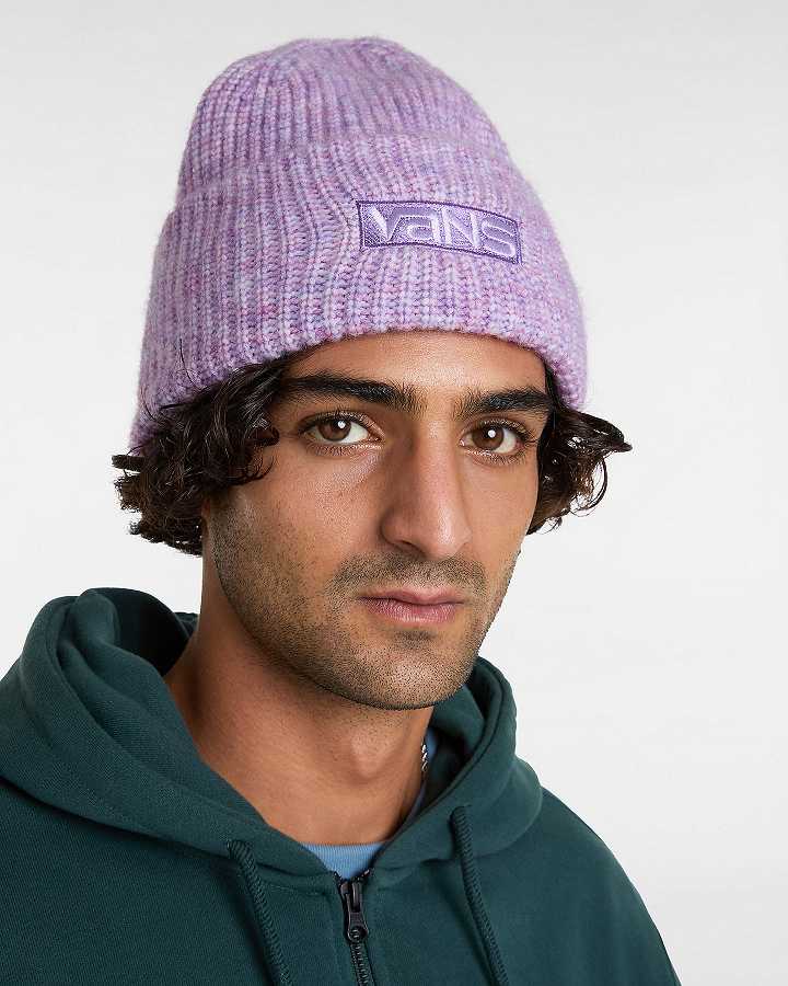 Purple Unisex Vans Sunnyside Cuff Beanie Canada | VN3691472