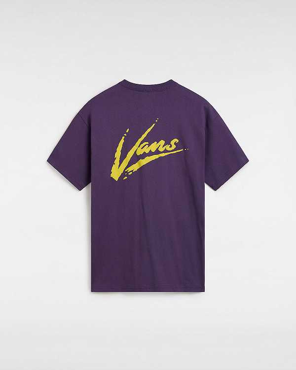 Purple Women Vans Dettori Loose Fit T Shirts Canada | VN5174093