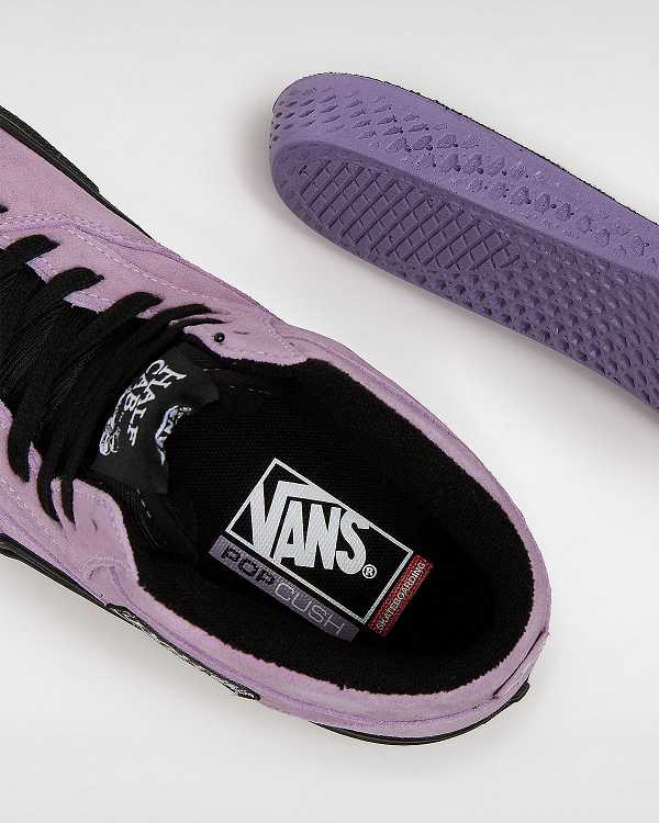 Purple Women Vans Half Cab Skate Shoes Canada | VN5162479