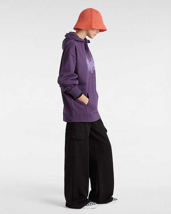 Purple Women Vans Hot Links Hoodie Canada | VN9183056