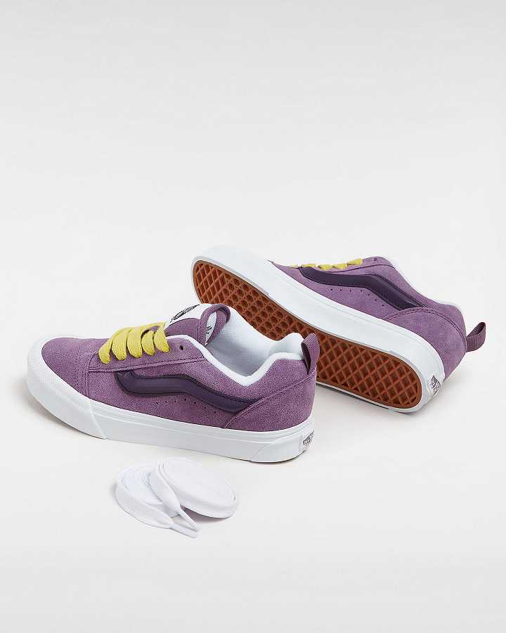 Purple Women Vans Knu Skool Sneakers Canada | VN1248976