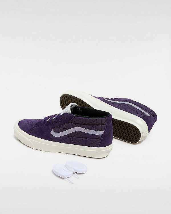 Purple Women Vans Premium Sk8-Mid 83 Sneakers Canada | VN4236781