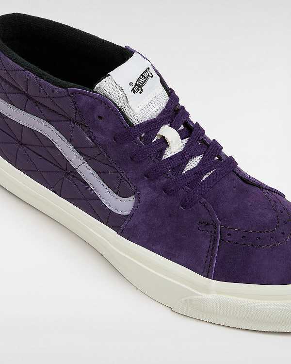 Purple Women Vans Premium Sk8-Mid 83 Sneakers Canada | VN4236781