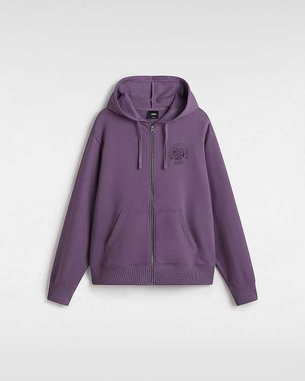 Purple Women Vans Wellness Blousant Hoodie Canada | VN3074269