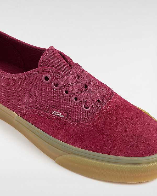 Red Men Vans Authentic Sneakers Canada | VN0419658