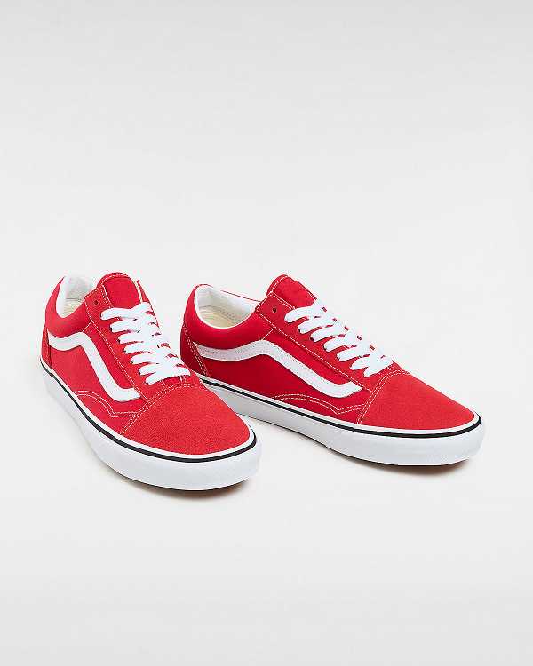 Red Men Vans Old Skool Skate Shoes Canada | VN5617420