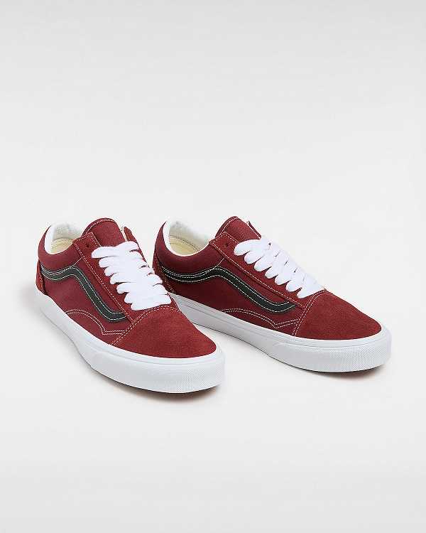 Red Men Vans Old Skool Sneakers Canada | VN6402197