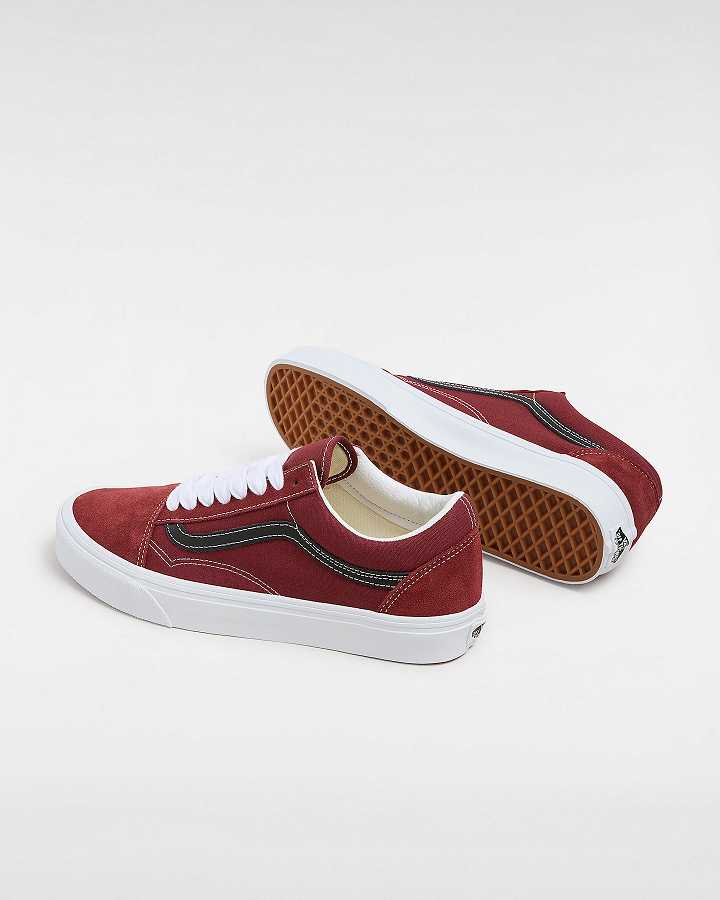 Red Men Vans Old Skool Sneakers Canada | VN6402197